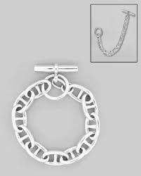 Achetez malin.quel que soit l'objet de votre désir, la plateforme d'aliexpress est une véritable mine d'or. Mariner Link Style Silver Bracelet