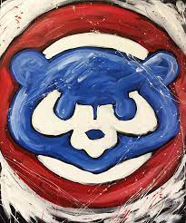 Check out oil painting on ebay. Chicago Cubs Painting By Elliott Aaron From