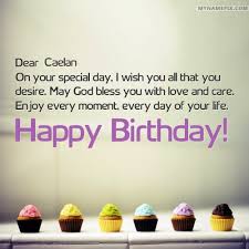 Find a best collection for bhai and bhabhi wedding anniversary wishes in hindi language with images also. Happy Birthday Caelan