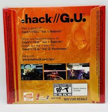 Sealed Dot hack G.U. Vol.1 Rebirth Playstation 2 DEMO DISC Game