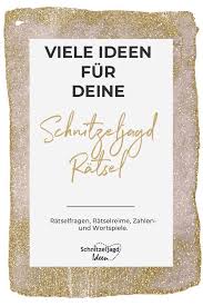 Pin Auf Schnitzeljagd Kinder