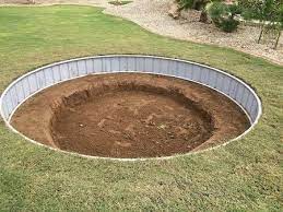 First, we rented a little excavator from homedepot. How To Make Your Own In Ground Trampoline
