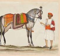 Maharaja Ranjit Singh's Horse with a One-Eyed Groom ...