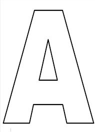 Se você está pensando em fazer moldes com letras grandes do alfabeto, confira a nossa seleção de imagens! Molde De Letras Grandes Para Imprimir