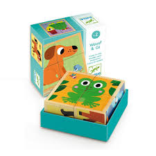 Adaptes A Ses Petites Mains Ces 4 Cubes En Bois Invitent L 39 Enfant A Reconstituer 6 Scenes Differentes Avec Des Animaux Color Cube En Bois Jeux Eveil Jouet