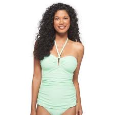 5.0 out of 5 stars 1. Merona Swim Womens Merona Mint Green Halter Tankini Size S Poshmark