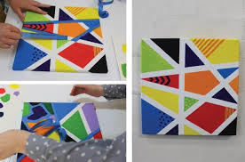 Fun Diy Canvas Art For Kids Bright Star Kids Colourful Diy Art Art For Kids Canvas Art Projects Monthly Crafts