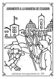 Cuenta con un dormitorio, con placard, ba o. Ecuador Colorear Juramento Bandera Jugar Y Colorear