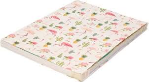 Bol Com Kaftpapier Tropische Print Roze Flamingo 200 X 70 Cm Kaftpapier Back To School
