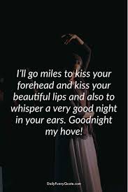 Sweet good night my dear. 170 Really Cute Good Night Text Messages For Her Daily Funny Quotes