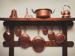Copper small saucepan 1/2 inch diameter with lid and brass handles. A Guide To Copper Cookware The History How To Shop For It How To Clean It And More Epicurious
