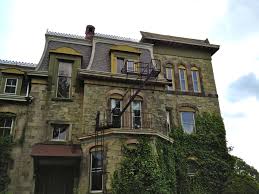 Mansard roofs were crafted below these spaces to dress things up. Biddle Mansion Serpentine Stone Second Empire Victorian Mansard Roof Slate Antique Windows Victoria Elizabeth Barnes