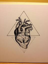 Geometric Heart Tattoo Google Search Tatuagens Triangulo Tatoo Tatuagens Geometricas