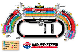 new hampshire motor speedway seating chart new hampshire