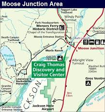Some of the hottest neighborhoods near moose, wy are old. Moose Junction Map Grand Teton National Park Map Grand Tetons Tetons National Parks Map
