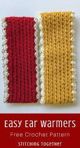 Crochet Ear Warmer Pattern And Size Chart Crochet
