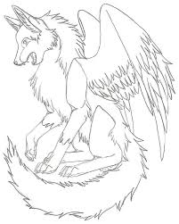 Anime wolf mythical creatures art fantasy creatures mystical animals cool wolf drawings animal drawings lobo anime wolf comics demon wolf. Demon Wolf Anime Coloring Pages Novocom Top