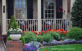 Front Porch Appeal Newsletter April 2012 Online Magazine For Front Porch Ideas And More Front Porch Landscape Porch Landscaping Front Porch Garden