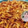 50pcs kulit popia(saya guna brand kg kaler oren) 1 ambil sekeping kulit popia, masukkan inti. 1