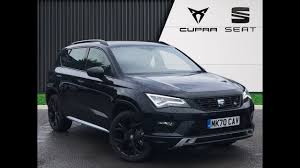 Check specs, prices, performance and compare with similar cars. Seat Ateca 2 0 Tdi 190ps Fr Black Edition 5dr Dsg Auto 4drive Mk70cav Youtube