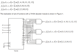 It is called a decoder because it does the reverse of encoding, but we will begin our study of encoders and decoders with decoders because they are. 74154 4 To 16 Decoder Logic Diagram Electrical Engineering Stack Exchange
