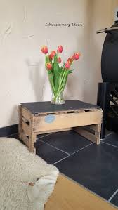 Shabby Beistelltisch Mit Edler Schieferplatte Aus Einer Etsy Shabby Chic Coffee Table Coffee Table Table Storage