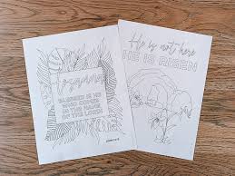 Wait, who am i kidding? Free Holy Week Coloring Pages Tasha Wiginton