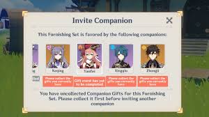 Apr 29, 2021 · with the new update that's just been released for genshin impact, you can now make use of an item called the serenitea pot, which lets you decorate a realm, build structures, and craft furniture. Genshin Impact Companion Sets Best Gift Sets And Rewards For Each Character Allgamers