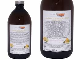 Originally, the term applied to a soap made with olive oil, named for the castile region in spain. Organic Liquid Castile Soap With Lemon And Lime 1 Glass Bottle Of 500ml