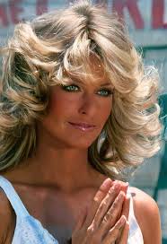 Farrah Fawcett lookalike contest winner Times magazine & The National  Enquirer Debbie Harriman (on the right).