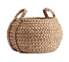 Buy online from our home decor products & accessories at the best prices. Beachcomber Handwoven Seagrass Round Handled Baskets Pottery Barn Baskets Hand Weaving Basket
