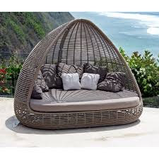 Skyline Design Shade Kubu Mushroom Rattan Garden Daybed Posh Garden Furniture Centre Brand Skyline Desig Outdoor Furnishings Design Modern Landscape Design