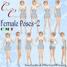 Maybe you would like to learn more about one of these? Second Life Marketplace Cc Female Poses 2 With Mirror Pose