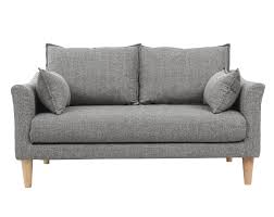 Lasciati sedurre dal divanetto 2 posti in similpelle scamosciata grigio antracite colorado. Divano Design 2 Posti Grigio Kate Miliboo