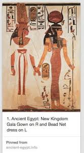 Ancient Egypt New Kingdom Bead Net Dress And The Gala Gown Net Dress Beading Netting Gala Gowns