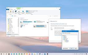 First, open the computer window (click start and select computer) on the computer with the optical drive. How To Map Network Drive On Windows 10 Pureinfotech