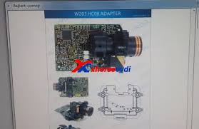Read Benz W203 1j35d With Vvdi Prog Ezs Adapter Benz Mercedes Benz Adapter