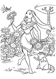 30 Disegni Di Pocahontas Da Stampare E Colorare Pianetabambini It Coloring Pictures Coloring Pages Art