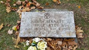 Judith Bennett Hull-Ryde (1939-2006)