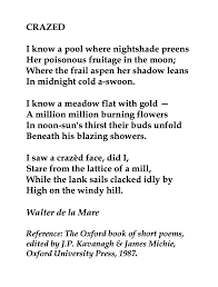Walter De La Mare British Author Caption Quotes Inspirational Words Dark Poetry