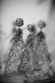 Rautalankaenkeli Surrilanka Engel Basteln Drahtkunst Basteln Weihnachten