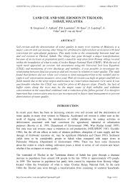 The retaining wall near the houses collapsed after the surrounding soil eroded. Pdf Land Use And Soil Erosion In Tikolod Sabah Malaysia