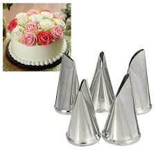 The piping tip is obviously the most crucial and 2d rose piping tip work for this design. Stainless Steel Flower Rose Petal Piping Tip Nozzles Cake Decorating Tool 5pcs Ebay