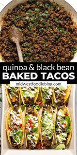 Vegetarian Black Bean Tacos Recipe Tasty Vegetarian Recipes Vegetarian Vegetarian Vegan Recipes