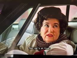 Such a great episode. We find out Ruthie Cohen's name and hear one of the  best lines Your car is fire ❤️