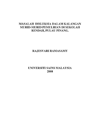 Anda tentu tahu mengenai bahaya sipilis pada pria dan wanita. Pdf Masalah Disleksia Dalam Kalangan Murid Murid Pemulihan Di Sekolah Rendah Pulau Pinang Naa Itawan Academia Edu