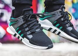 Adidas Eqt Support Adv Core Black Sub Green 2016 By Dabreza Lecorteziste Sneakers Men Fashion Sneakers Nike Free Shoes