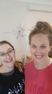 Can you spot our cute assistant 'helping' us? , I've just been adding the  final touches to Beachside Bouquets new studio! , Thanks Kylie from  @outlaydesigns for helping me,, and thanks to my husband ...