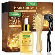 In addition to iron, there are other vitamins that may help hair grow stronger and thicker. Buy Hair Growth Roller Biotin Hair Growth Serum Hair Comb Stimulate Hair Regrowth Set Hair Growth Kit For Men And Women 3in1 Online In Turkey B08kgtj6dp