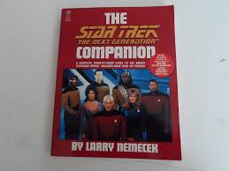 The Star Trek The Next Generation Companion: Nemecek, Larry: 9780671883409:  Amazon.com: Books